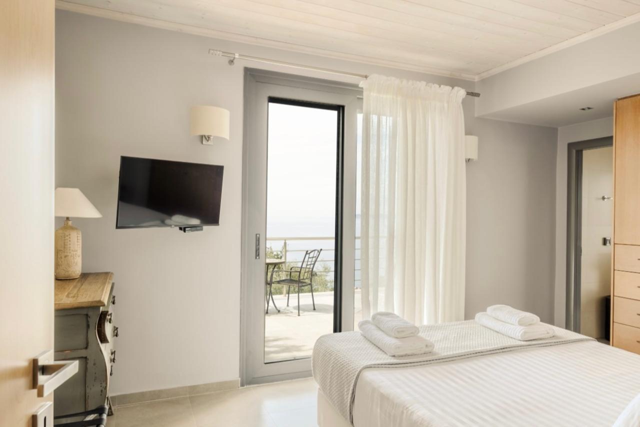 Schlafzimmer mit Terrasse